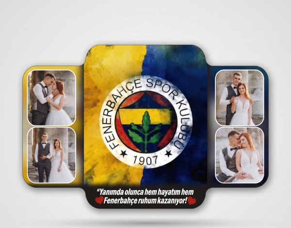 Fenerbahçeli Çiftlere Özel Anı Tablosu